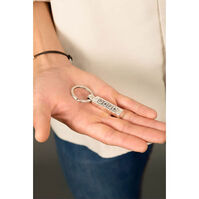 Llavero Papá Monolito Color Plata  1ud.-219995 Llavero Papá Monolito Color Plata  1ud.-219995 1